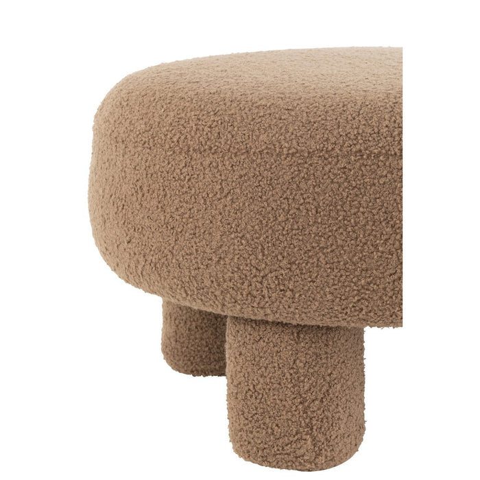 Krukje Bruin Sponge Rond 52 cm 52x52x28 cm-Krukken-J-Line