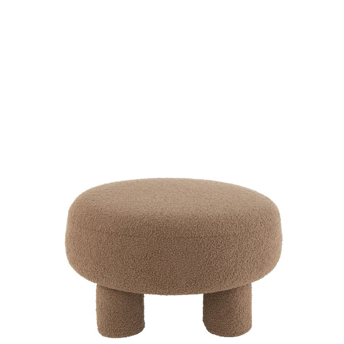 Krukje Bruin Sponge Rond 52 cm-Krukken-J-Line