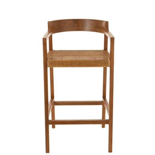 Krukje Bruin Teakhout 53 cm-Krukken-J-Line