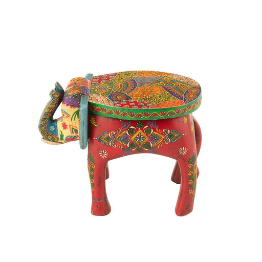 Krukje Elephant Delhi Mangohout Mix 25x35x25 cm-Krukken-J-Line