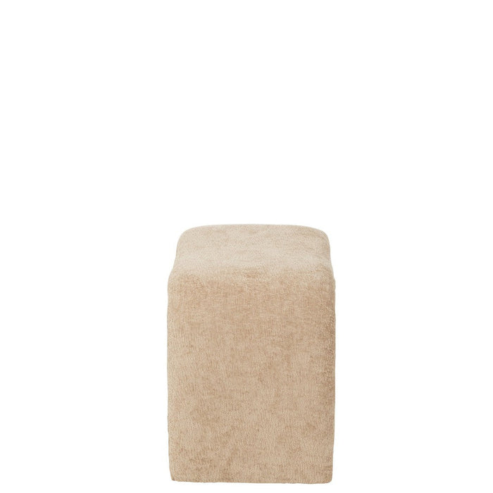 Krukje N Shape Textile Beige 37x61x47 cm-Krukken-J-Line