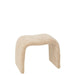 Krukje N Shape Textile Beige 37x61x47 cm-Krukken-J-Line