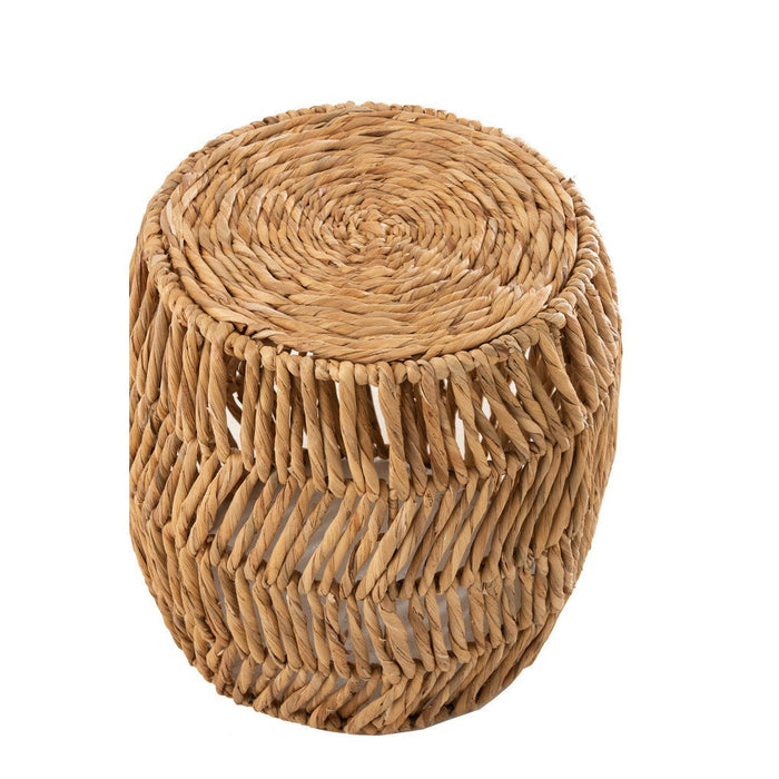 Krukje Naturel Ijzer Rond 41 cm-Krukken-J-Line