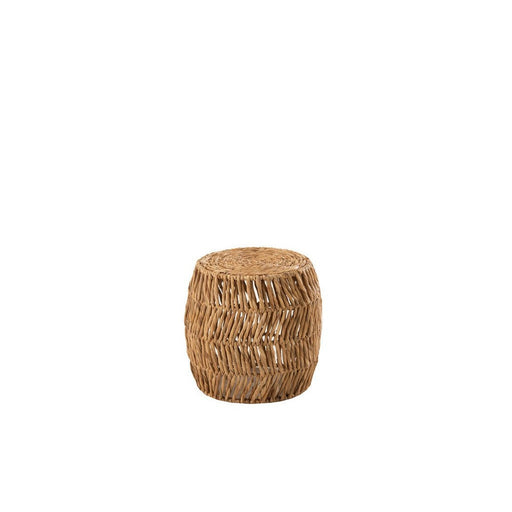 Krukje Naturel Ijzer Rond 41 cm-Krukken-J-Line