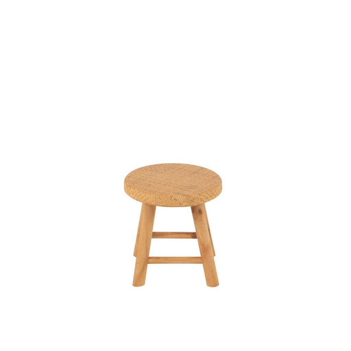 Krukje Naturel Mdf Rond 28 cm 28x28x29 cm-Krukken-J-Line