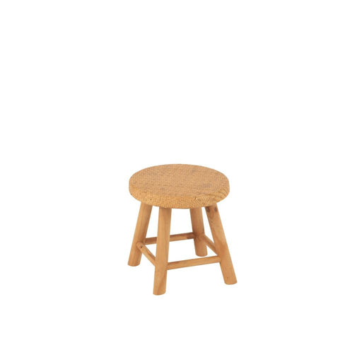 Krukje Naturel Mdf Rond 28 cm 28x28x29 cm-Krukken-J-Line