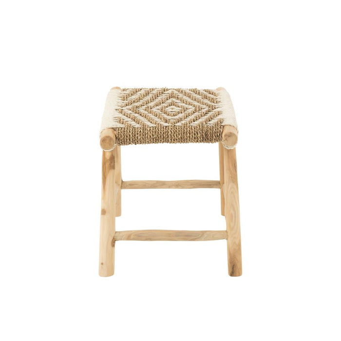 Krukje Naturel Raffia 38 cm-Krukken-J-Line