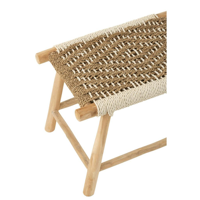 Krukje Naturel Raffia 38 cm-Krukken-J-Line