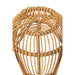 Krukje Naturel Rotan 44 cm 44x44x41 cm-Krukken-J-Line
