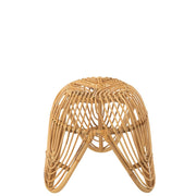 Krukje Naturel Rotan 44 cm 44x44x41 cm-Krukken-J-Line