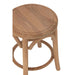 Krukje Naturel Teakhout 34 cm 34x34x50 cm-Krukken-J-Line