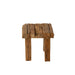 Krukje Naturel Teakhout 35 cm-Krukken-J-Line