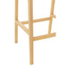 Krukje Naturel Teakhout 53 cm-Krukken-J-Line