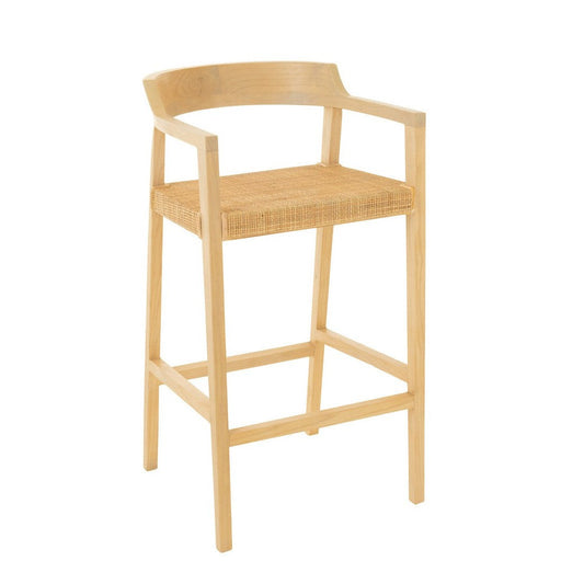 Krukje Naturel Teakhout 53 cm-Krukken-J-Line