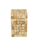 Krukje Naturel Teakhout S 30 cm-Krukken-J-Line