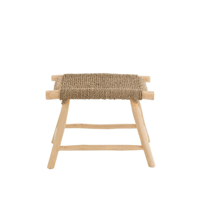 Krukje Naturel Zeegras L 42 cm-Krukken-J-Line