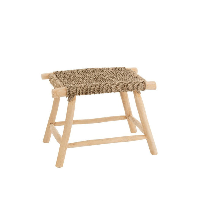 Krukje Naturel Zeegras L 42 cm-Krukken-J-Line