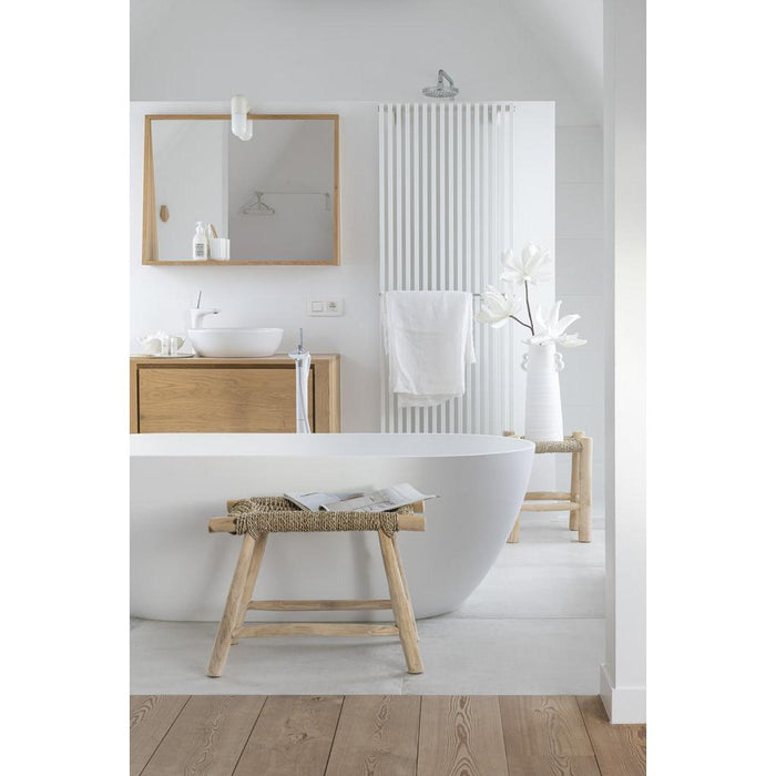 Krukje Naturel Zeegras S 38 cm 38x38x45 cm-Krukken-J-Line