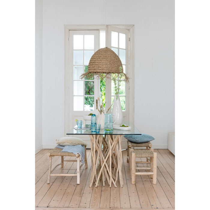Krukje Naturel Zeegras S 38 cm-Krukken-J-Line