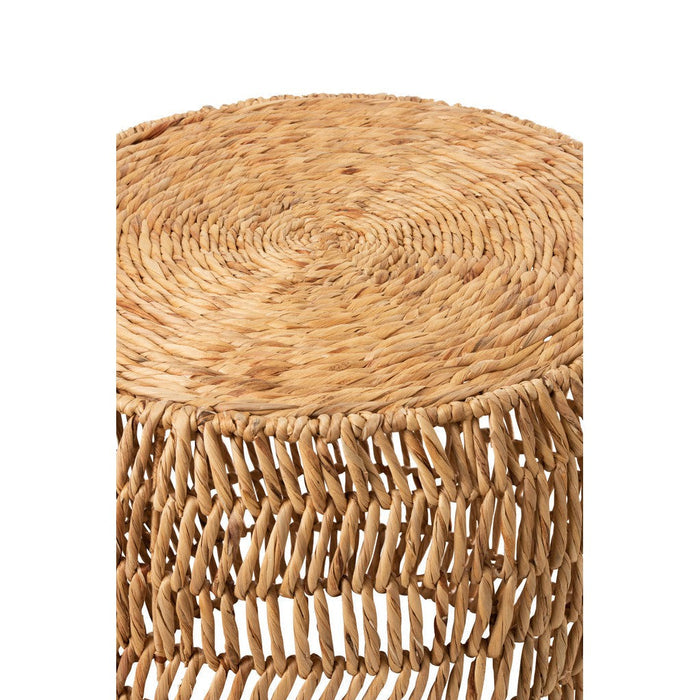 Krukje Naturel ijzer Rond 58 cm 70x70x64 cm-Krukken-J-Line