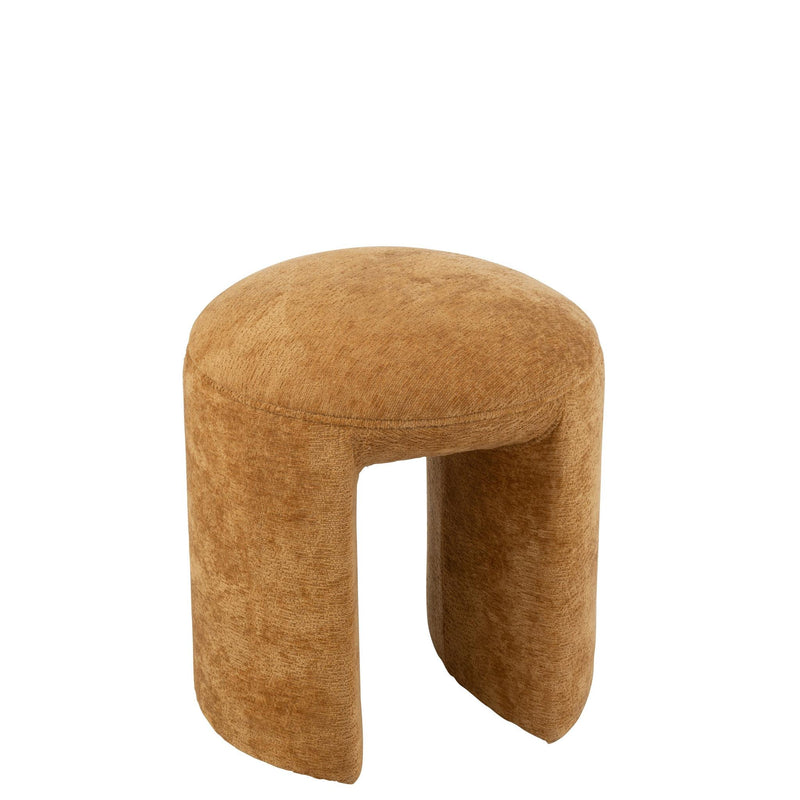 Krukje Oker Mdf Rond 42 cm 42x42x44 cm-Krukken-J-Line