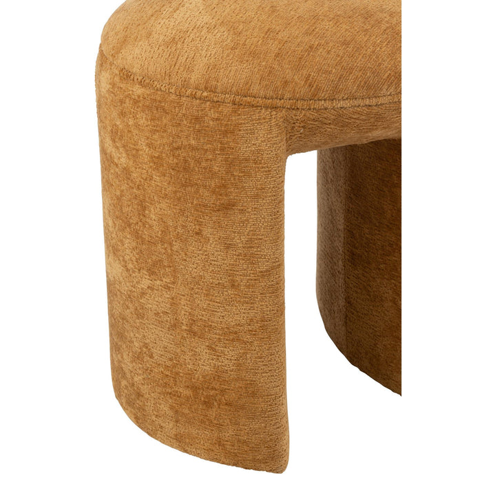 Krukje Oker Mdf Rond 42 cm-Krukken-J-Line