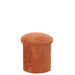 Krukje Oranje Polyester Rond 42 cm-Krukken-J-Line