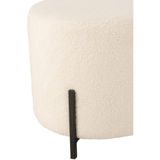 Krukje Sheep Stof/Foam Wit 42x42x41 cm-Krukken-J-Line