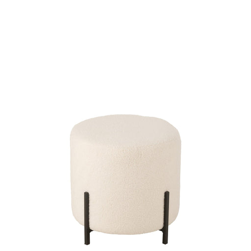 Krukje Sheep Stof/Foam Wit 42x42x41 cm-Krukken-J-Line