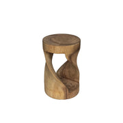 Krukje Suar Stool Suar hout Naturel hout 29 cm 29x29x45 cm-Krukken-Livingfurn