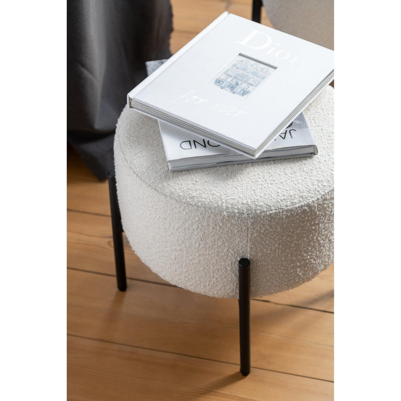Krukje Wit Polyester 44 cm 44x44x41.5 cm-Krukken-J-Line