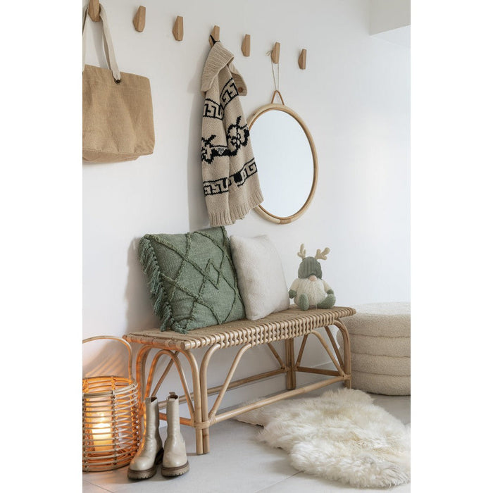 Krukje Wit Polyester Rond 65 cm-Krukjes-J-Line