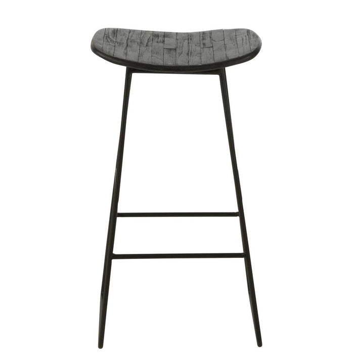 Krukje Zwart Mdf Rechthoekig 30 cm-Krukken-J-Line