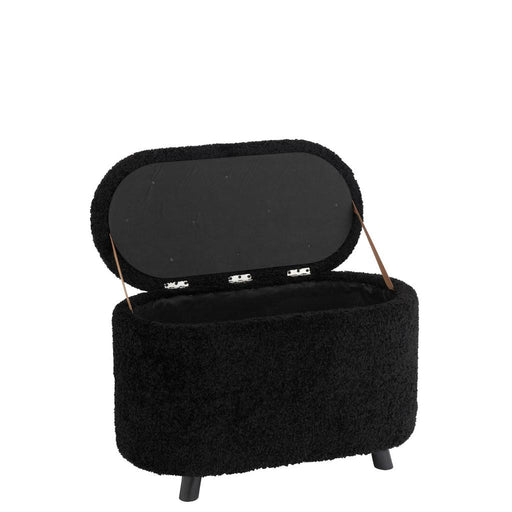 Krukje Zwart Polyester 40 cm-Krukken-J-Line