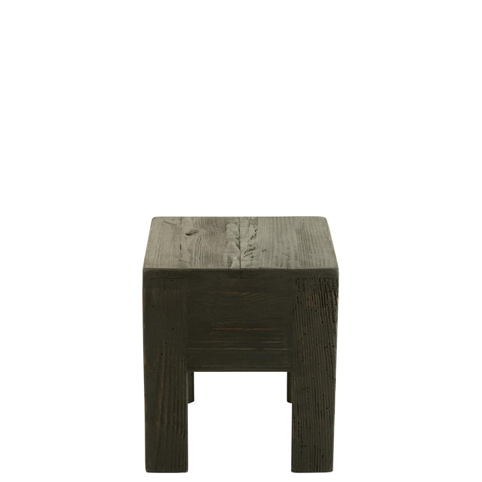 Krukje Zwart Recycled grenen 35 cm 35x35x40 cm-Krukken-J-Line