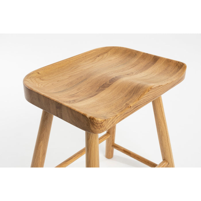 Krukken Vander Oak hout Naturel 33x43 cm-Krukken-Creating Home