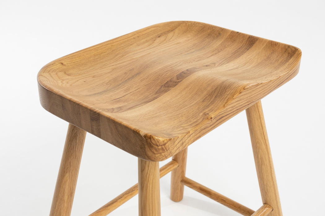 Krukken Vander Oak hout Naturel 33x43 cm-Krukken-Creating Home