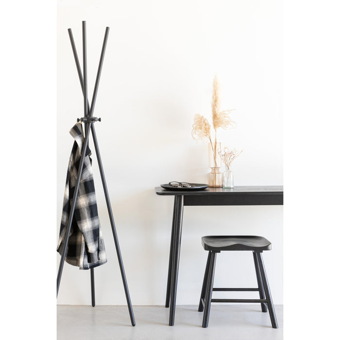 Krukken Vander Oak hout Zwart 33x43 cm-Krukken-Creating Home