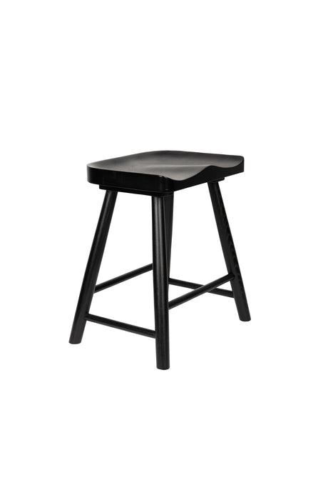 Krukken Vander Oak hout Zwart 33x43 cm-Krukken-Creating Home