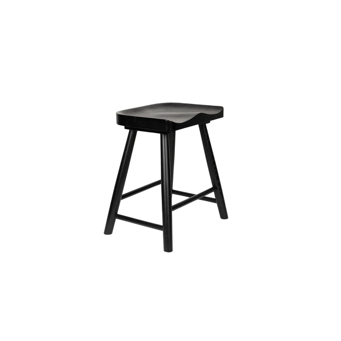 Krukken Vander Oak hout Zwart 33x43 cm-Krukken-Creating Home