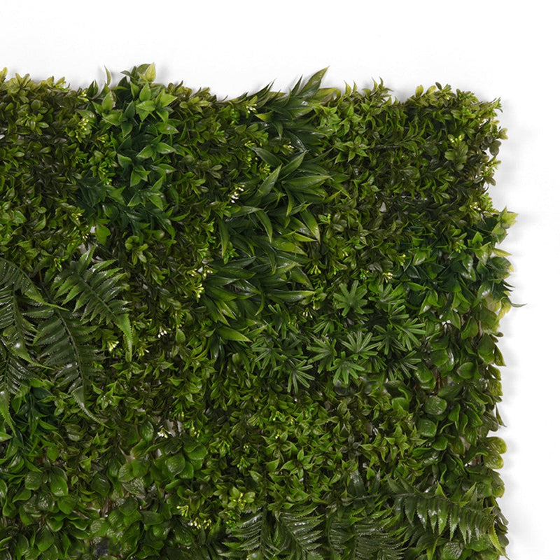Kunstplant wandpaneel Kunststof Groen 80x10x80 cm-Wanddecoratie-LABEL51