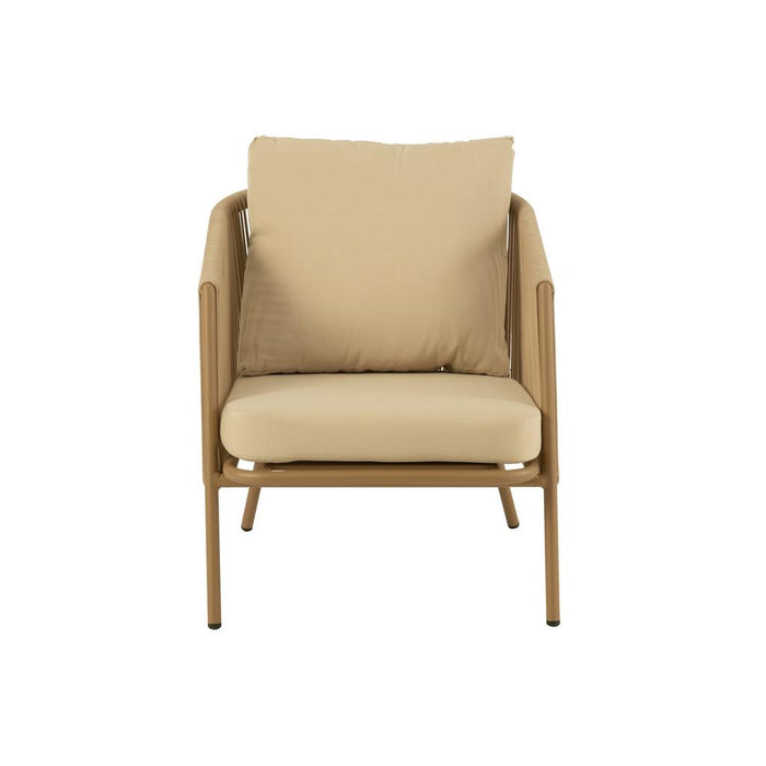 Kussen 3-zitsbank Beige Katoen 65x76 cm-Kussens-J-Line