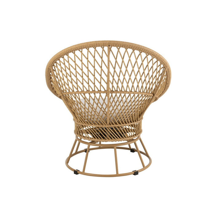 Kussen 3-zitsbank Beige Riet 92 cm 92x88x100 cm-Kussens-J-Line