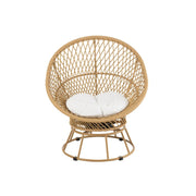 Kussen 3-zitsbank Beige Riet 92 cm 92x88x100 cm-Kussens-J-Line