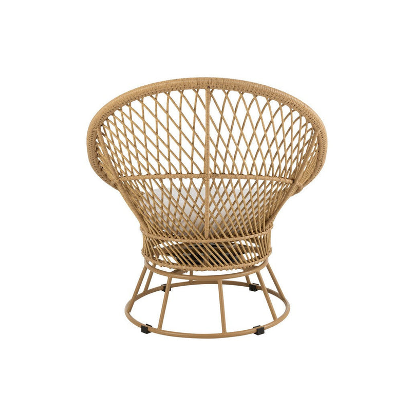 Kussen 3-zitsbank Beige Riet 92 cm 92x88x100 cm-Kussens-J-Line