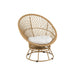 Kussen 3-zitsbank Beige Riet 92 cm 92x88x100 cm-Kussens-J-Line