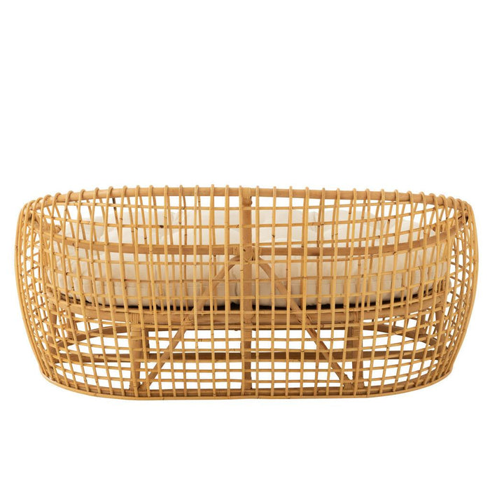 Kussen 3-zitsbank Naturel Rotan 84x137 cm-Kussens-J-Line