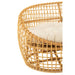 Kussen 3-zitsbank Naturel Rotan 84x137 cm-Kussens-J-Line