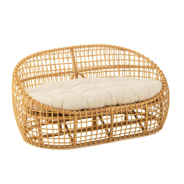 Kussen 3-zitsbank Naturel Rotan 84x137 cm-Kussens-J-Line