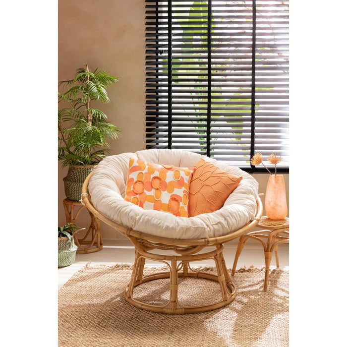 Kussen 3-zitsbank Naturel Schuim 115 cm 115x115x37 cm-Kussens-J-Line